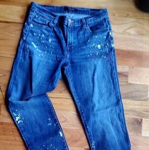 JBRAND Paint Splatter Jeans